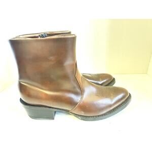 COWTOWN BOOTS LIGHT BROWN MEN'S BOOTS SIZE 11EE